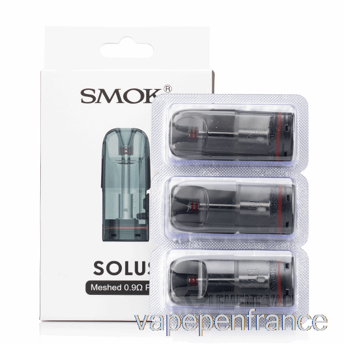 Pods De Remplacement Smok Solus Stylo Vape à Dosettes Maillées De 0,9 Ohm